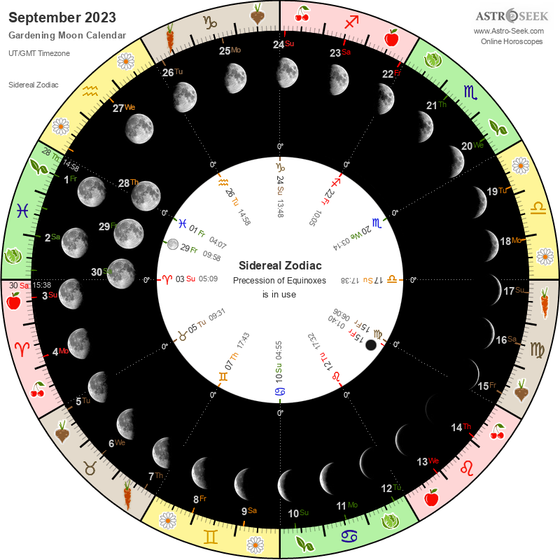 Gardening Moon Calendar 2023, Biodynamic Gardening by the Moon Phase